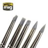 AMMO of Mig Jimenez 7606 RUBBER BRUSH SET